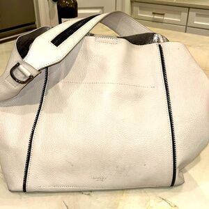 Botkier light gray shoulder bag   Vegan leather